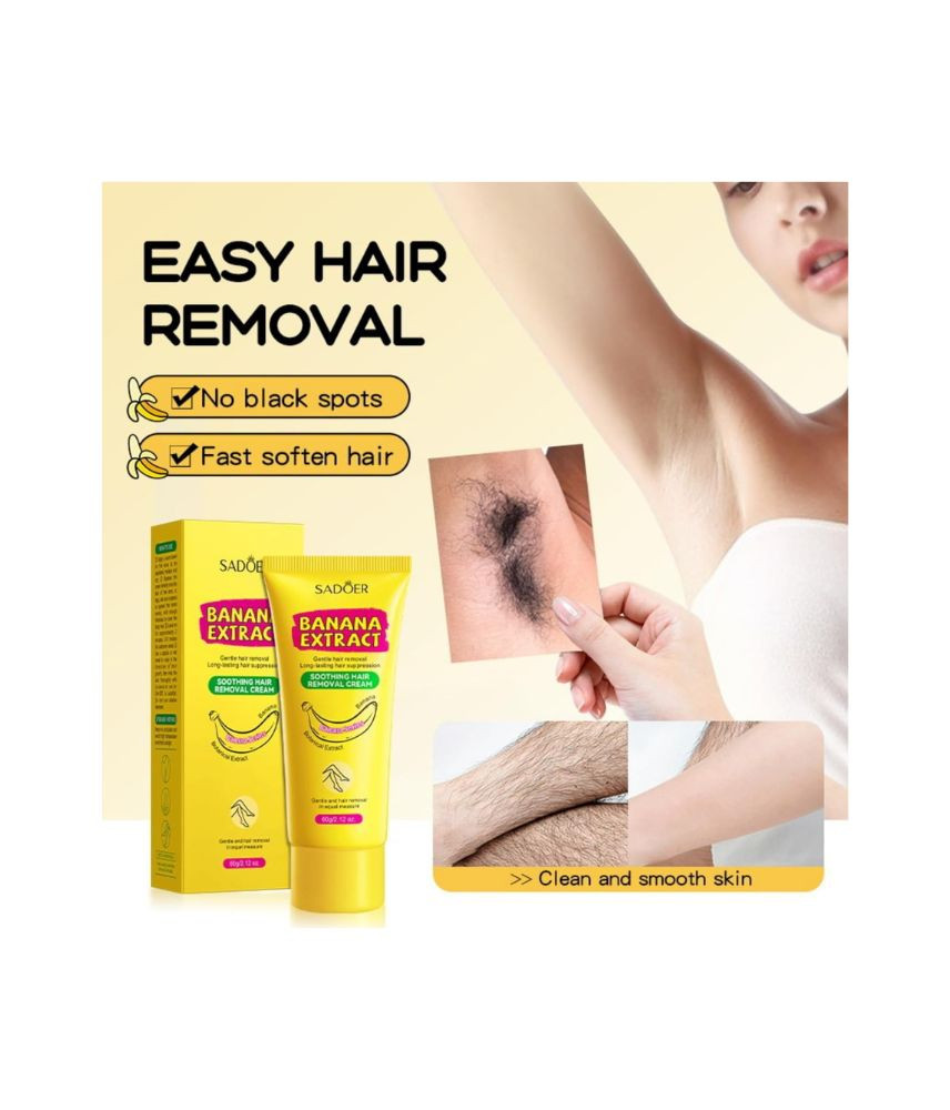 كريم إزالة الشعر بالموز من سادور