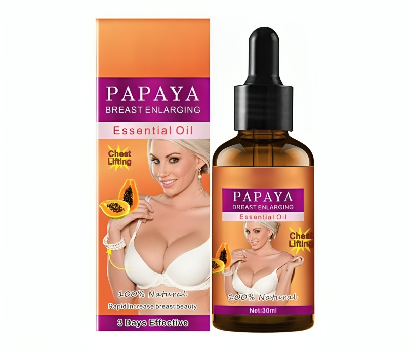 زيت البابايا لتكبير الثدي وشد الصدر