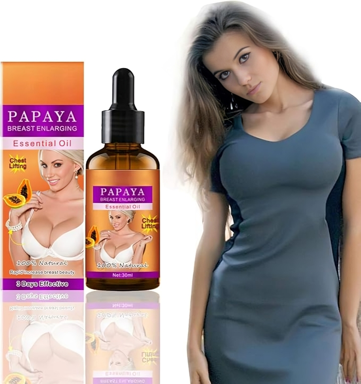 زيت البابايا لتكبير الثدي وشد الصدر