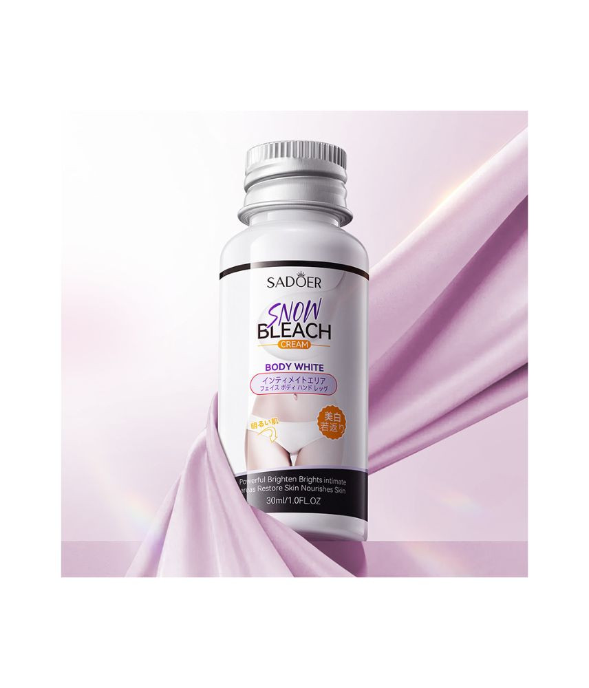 كريم التبييض سادوَر Snow Bleach لتفتيح الجسم