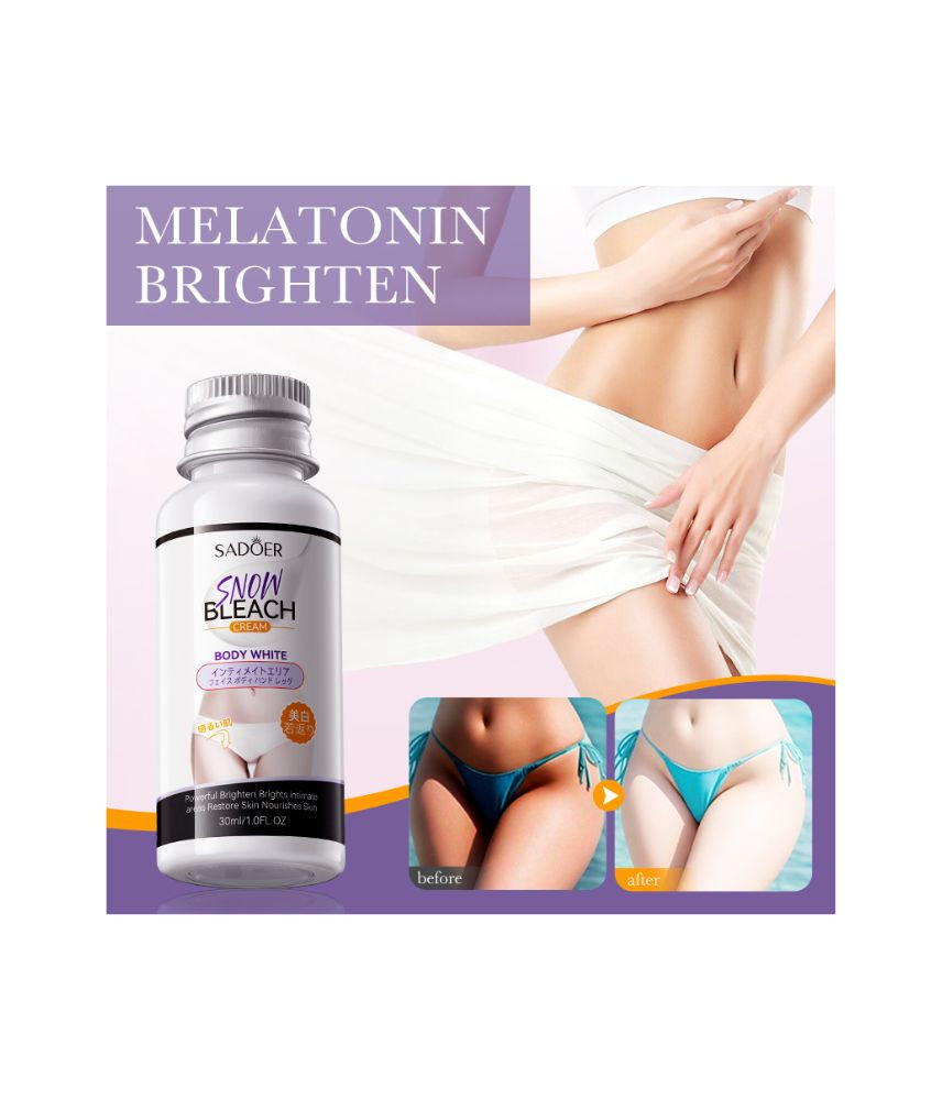 كريم التبييض سادوَر Snow Bleach لتفتيح الجسم