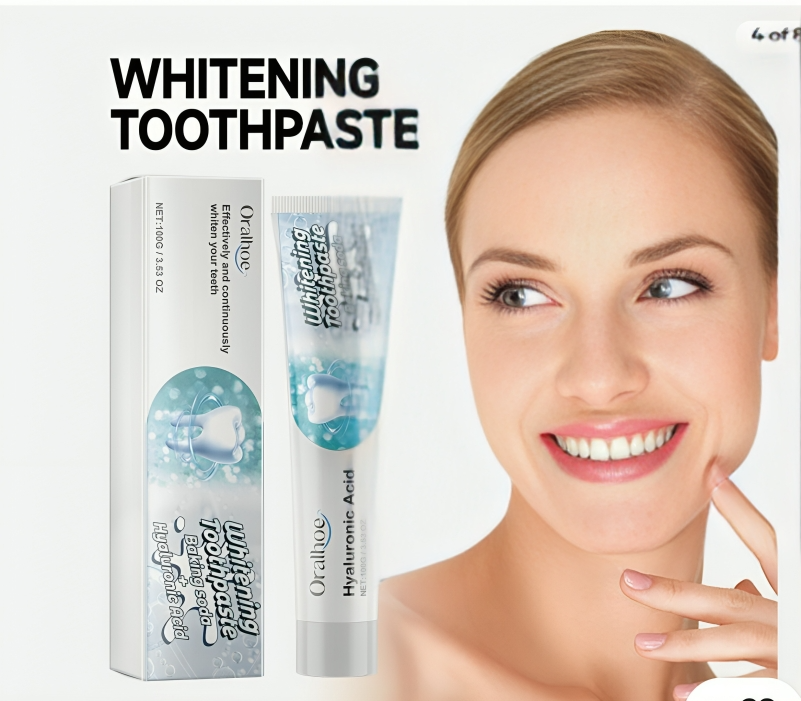 عرض قطعتين من معجون أسنان Cophksu Sp10 لتبييض الأسنان