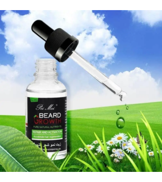 عرض قطعتين حل نمو اللحية