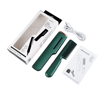 مشط تجعيد الشعر 2 في 1