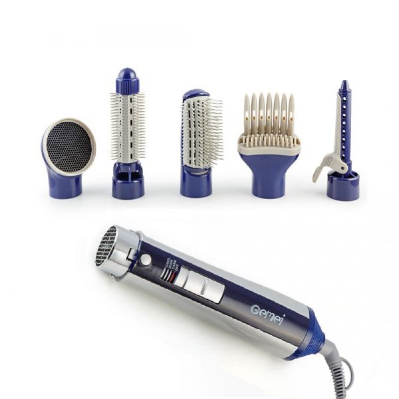 Gemei مصفف شعر احترافي بالهواء الساخن