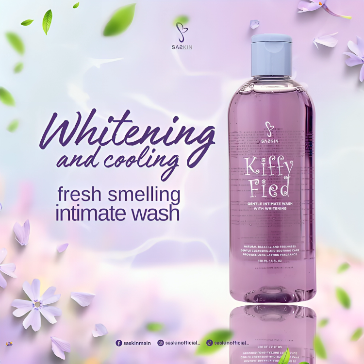 غسول لتبييض المناطق الحساسة