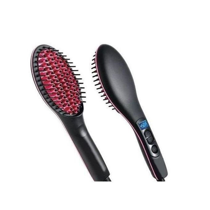 فرشاة سيراميك لتمليس الشعر , مكواه كيرلي